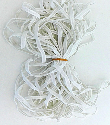 PANKSHRI ENTERPRISE Elastic Thread and Cord White Elastic(25 m)