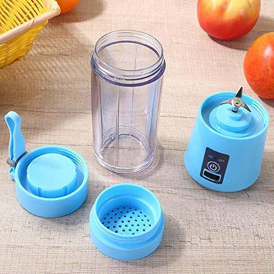 MVILAM Plastic Plastic Hand Juicer Milly Rechargeable USB Mini Portable Juicer Bottle Blender for Making Juice, Shake 12 Juicer Mixer Grinder ( multicolor juicer). Hand Juicer(Multicolor)