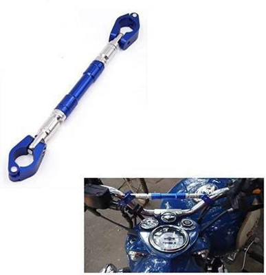 AMIRIDE Motorcycle Handlebar Clip-on Handle Bar(Blue)