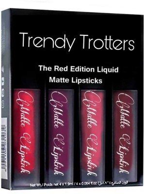 Trendy Trotters Beauty Red edition (RED edition, 4.1 ml)(Black, 4.1 ml)