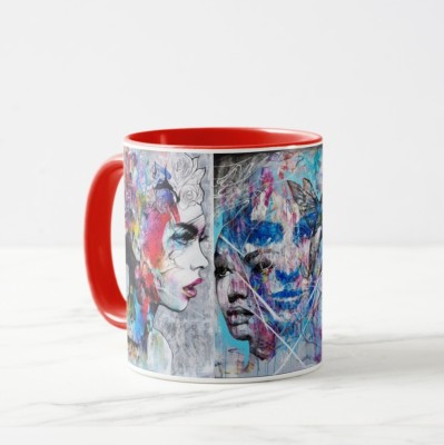 MANYARTS MA-R105 MORDEN ART Ceramic Coffee Mug(330 ml)