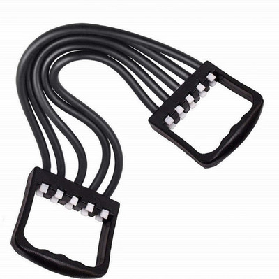KRISHNA Body Builder Chest Expander Silicon Multicolor Resistance Tube(Multicolor)
