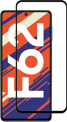 XRENGTH Edge To Edge Tempered Glass for Samsung Galaxy F62(Pack of 1)