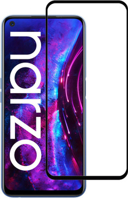 Gorilion Edge To Edge Tempered Glass for Realme Narzo 30 5G(Pack of 1)