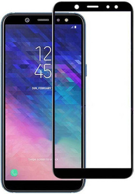 9H Edge To Edge Tempered Glass for Samsung Galaxy A6 Plus(Pack of 2)