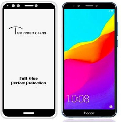 HIE POWER Edge To Edge Tempered Glass for Honor 7X(Pack of 1)