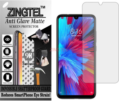 ZINGTEL Impossible Screen Guard for XIAOMI REDMI NOTE 7 PRO (Shatterproof Matte)(Pack of 1)