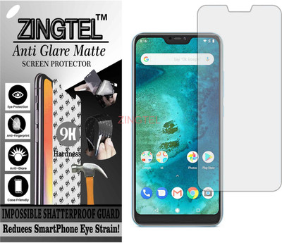 ZINGTEL Impossible Screen Guard for MI A2 LITE (Shatterproof Matte)(Pack of 1)