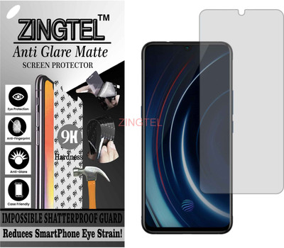 ZINGTEL Impossible Screen Guard for VIVO IQOO (Shatterproof Matte)(Pack of 1)