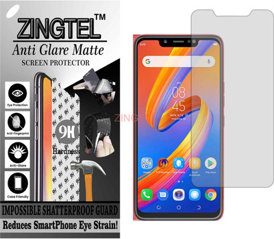 ZINGTEL Impossible Screen Guard for TECNO SPARK 3 1GB (Shatterproof Matte)(Pack of 1)