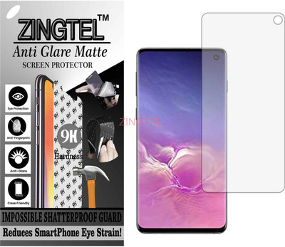 ZINGTEL Impossible Screen Guard for SAMSUNG S10 E (Shatterproof Matte)(Pack of 1)
