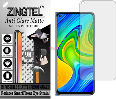 ZINGTEL Impossible Screen Guard for XIAOMI REDMI NOTE 9 (Shatterproof Matte)(Pack of 1)