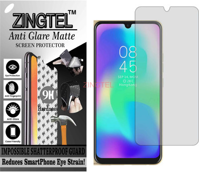ZINGTEL Impossible Screen Guard for TECNO POUVOIR 3 PLUS (Shatterproof Matte)(Pack of 1)
