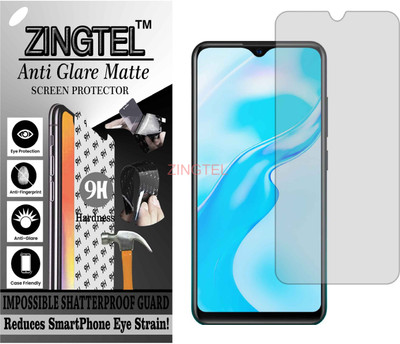 ZINGTEL Impossible Screen Guard for Vivo Y1S (Shatterproof Matte)(Pack of 1)