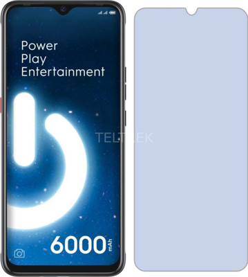 TELTREK Tempered Glass Guard for TECNO SPARK LC8 ( Flexible Antiblue Light )(Pack of 1)