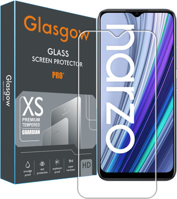 Glasgow Tempered Glass Guard for Realme Narzo 30A(Pack of 1)