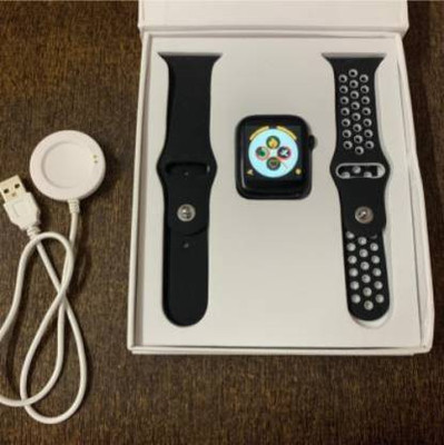 NKL Men & Women55Dual Strap Smart Watch(Black Strap, Size : FREE)