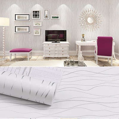 Vinaka Vinyl Abstract White Wallpaper(L x W: 45 cm x 1000 cm)