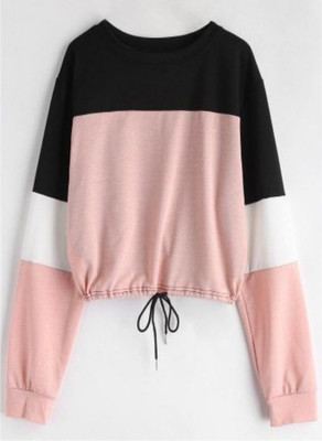 GIRLS SHOPPIE Casual Full Sleeve Solid Women Multicolor Top