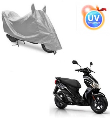 Feel heaven Two Wheeler Cover for Yamaha(Jog R, Silver)