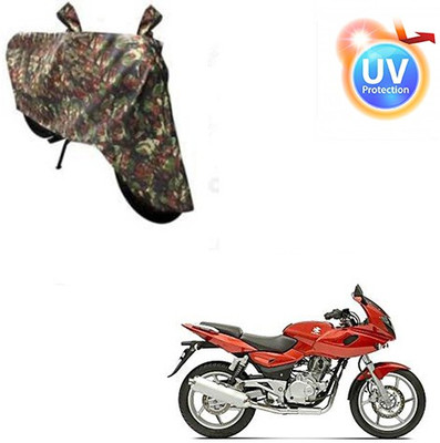 Feel heaven Two Wheeler Cover for Bajaj(Pulsar 220 DTS-i, Multicolor)
