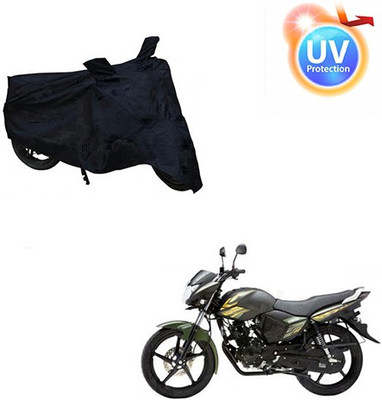 Atulit enterprises Two Wheeler Cover for Yamaha(Saluto, Black)