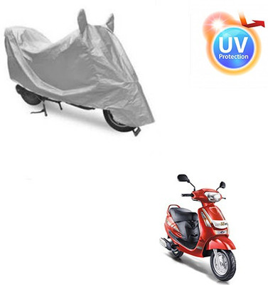 Feel heaven Two Wheeler Cover for Mahindra(Duro DZ, Silver)