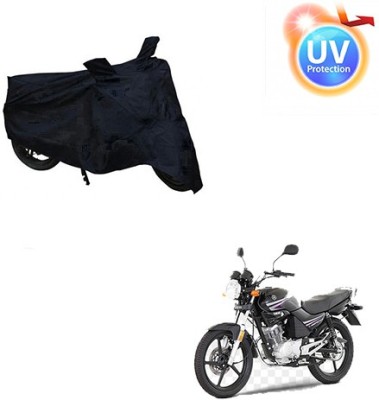 Atulit enterprises Two Wheeler Cover for Yamaha(Libero, Black)