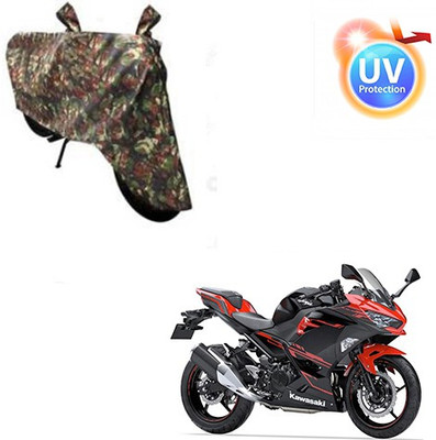 Feel heaven Two Wheeler Cover for Kawasaki(Ninja 250, Multicolor)