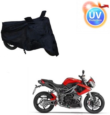 Feel heaven Two Wheeler Cover for DSK Benelli(TNT R, Black)