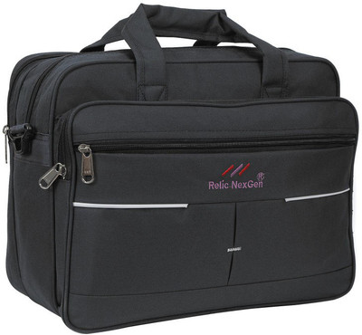 Relic NexGen 15.6 inch Laptop Messenger Briefcase Bag 28 L Laptop Backpack(Black)