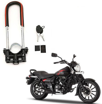 BRPEARl Bike Front Shocker Lock Wheel Lock-504 Wheel Lock(Black, Red)