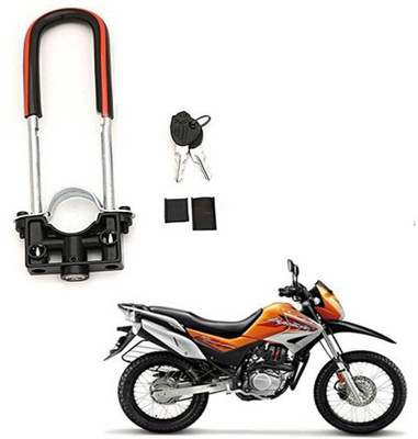 BRPEARl Bike Front Shocker Lock Wheel Lock-527 Wheel Lock(Black, Red)