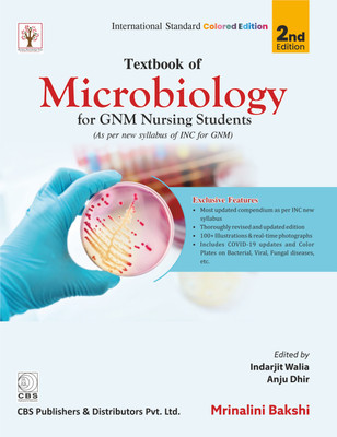 Textbook of Microbiology for GNM Nursing Students(English, Paperback, Bakshi Mrinalini)