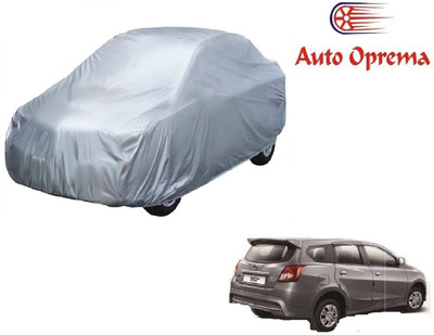 Auto Oprema Car Cover For Datsun Go (Without Mirror Pockets)(Silver)