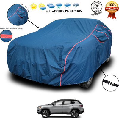 ANTHUB Car Cover For Jeep Compass(Blue)