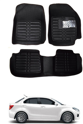 AYW Plastic 5D Mat For  Maruti Suzuki New Dzire(Black)