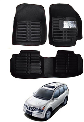 AYW Plastic 5D Mat For  Mahindra XUV(Black)