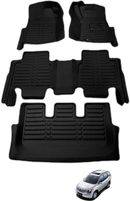AYW Plastic 5D Mat For  Mahindra XUV(Black)