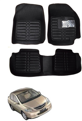 AYW Plastic 5D Mat For  Honda City ZX(Black)