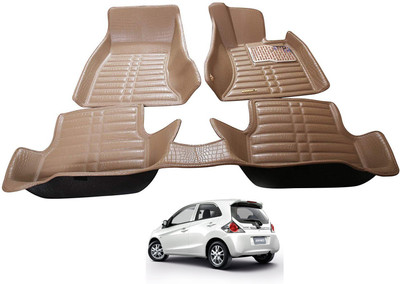 AYW Plastic 5D Mat For  Honda Brio(Beige)