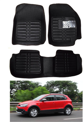 AYW Plastic 5D Mat For  Volkswagen Polo(Black)