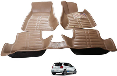 AYW Plastic 5D Mat For  Volkswagen Polo GT(Beige)