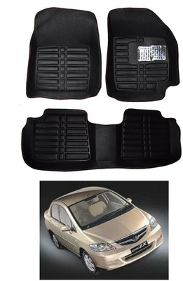 AYW Plastic 5D Mat For  Honda City ZX(Black)
