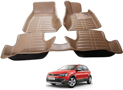 AYW Plastic 5D Mat For  Volkswagen Polo(Beige)