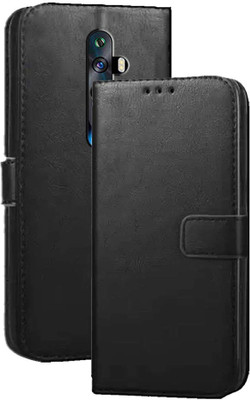Trap Flip Cover for OPPO Reno 2z(Black, Cases with Holder, Pack of: 1)