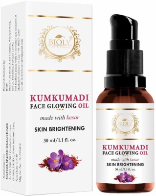 Bioly Kumkumadi Face Glowing Oil for Skin Lightening and Illuminating Skin(30 ml)