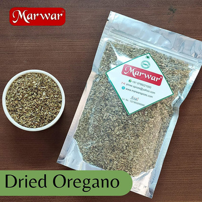 Marwar Oregano Leaves Dried and Crushed Oregano Flakes for Pizza(200 g)
