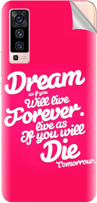 Snooky vivo X50 Mobile Skin(Pink)