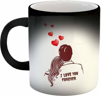 MM9E I Love You Forever,Be mine,Love You,My Love,Happy Valentine Day,You Are So Special for Me Magic Ceramic Coffee Mug(325 ml)